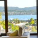 Terrace lake view